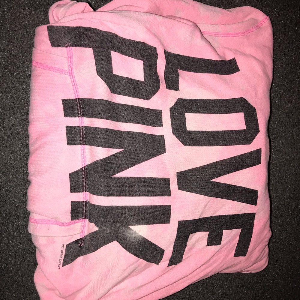 VS pink sweatshirt